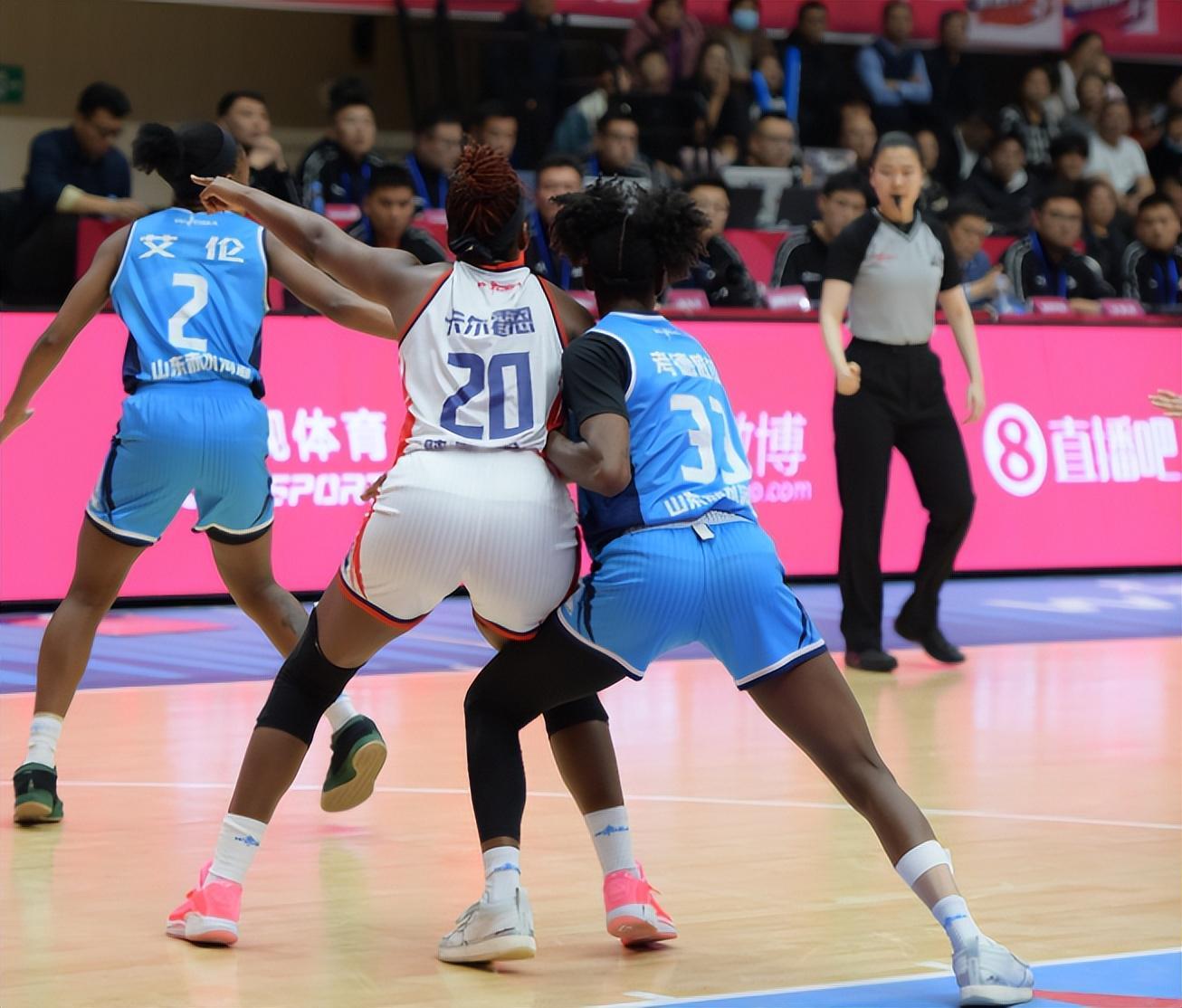 OD体育资讯-赵雅琢涨球，张子宇和考德威尔两双数据，山东男篮103比77胜陕西